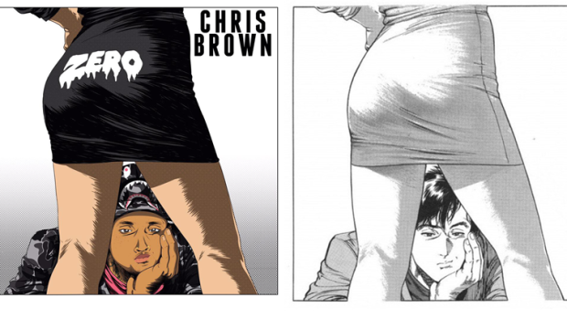 Did Chris Brown Rip Off A Japenese Manga Comic For His New Artwork It