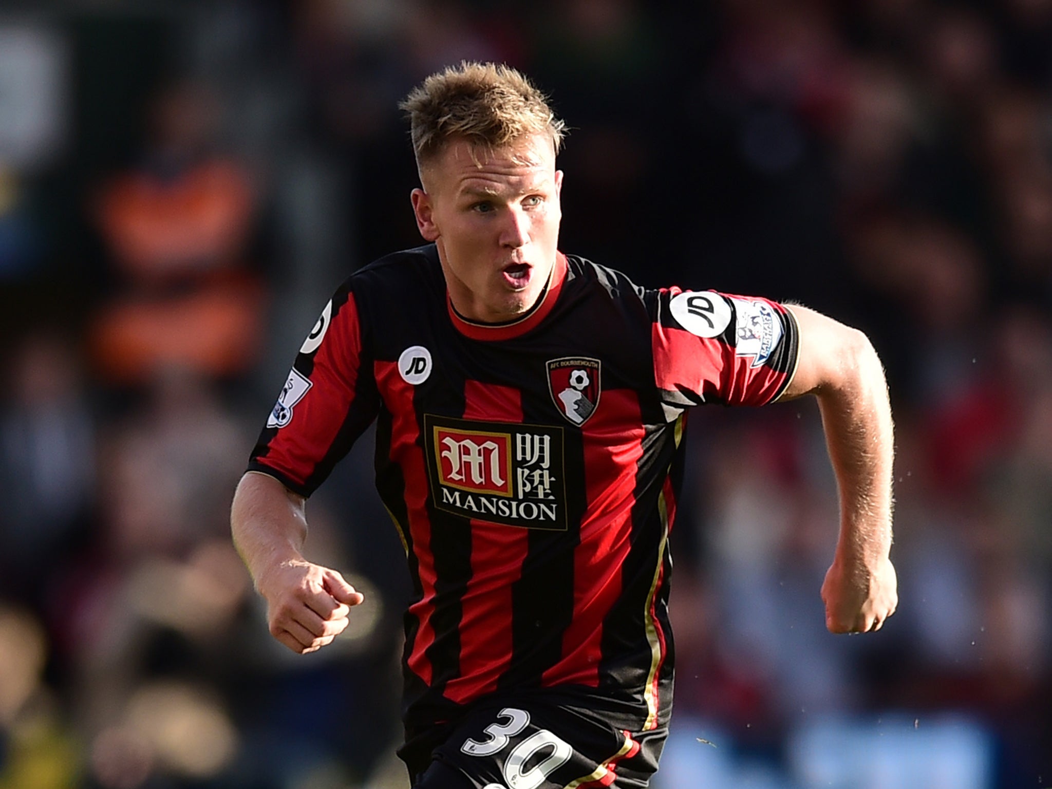 Bournemouth midfielder Matt Ritchie