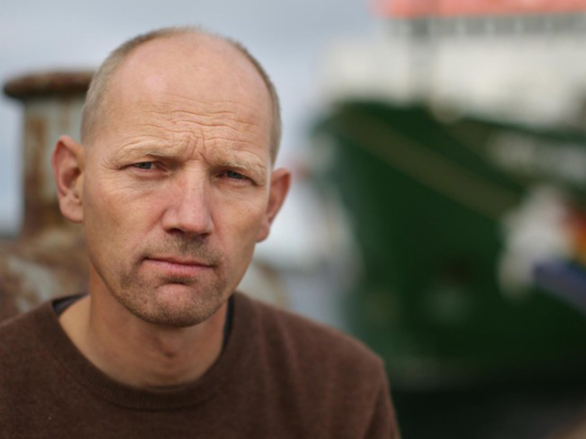Frank Hewetson, a Greenpeace International activist who was onboad the Arctic Sunrise