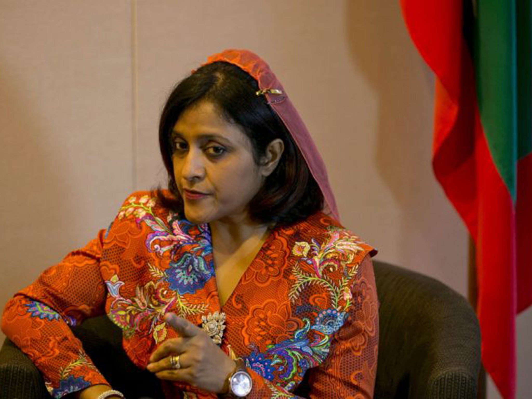 Maldivian Foreign Minister Dunya Maumoon