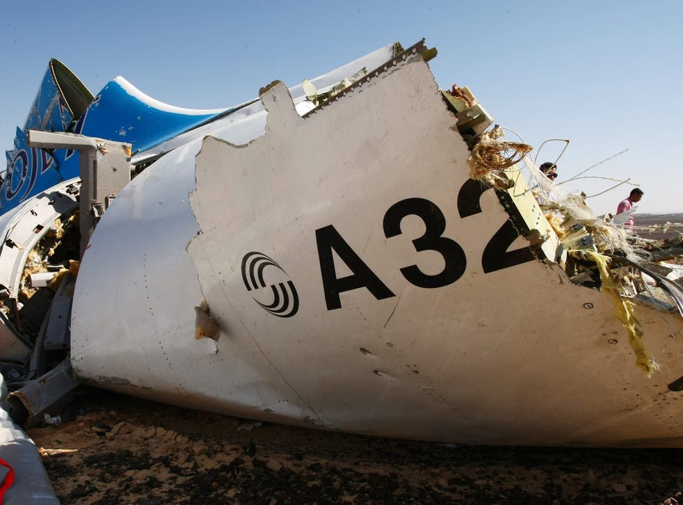 Flight A321 crashed in the Sinai desert, killing 224 people