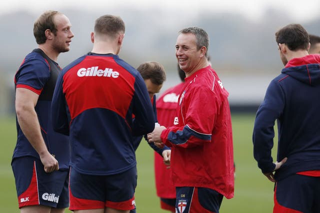 England head coach Steve McNamara (right) is keen to avoid the errors of last weekend