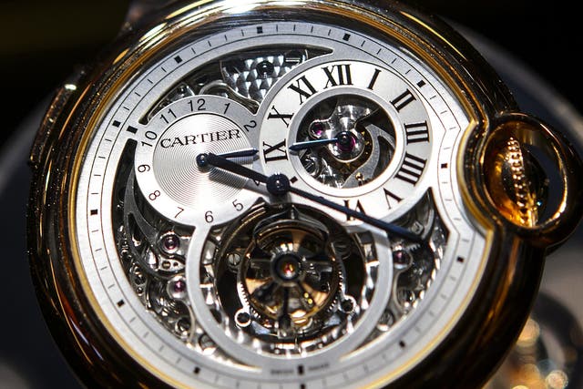 A weak Asian market has had a major impact on sales at Cartier
