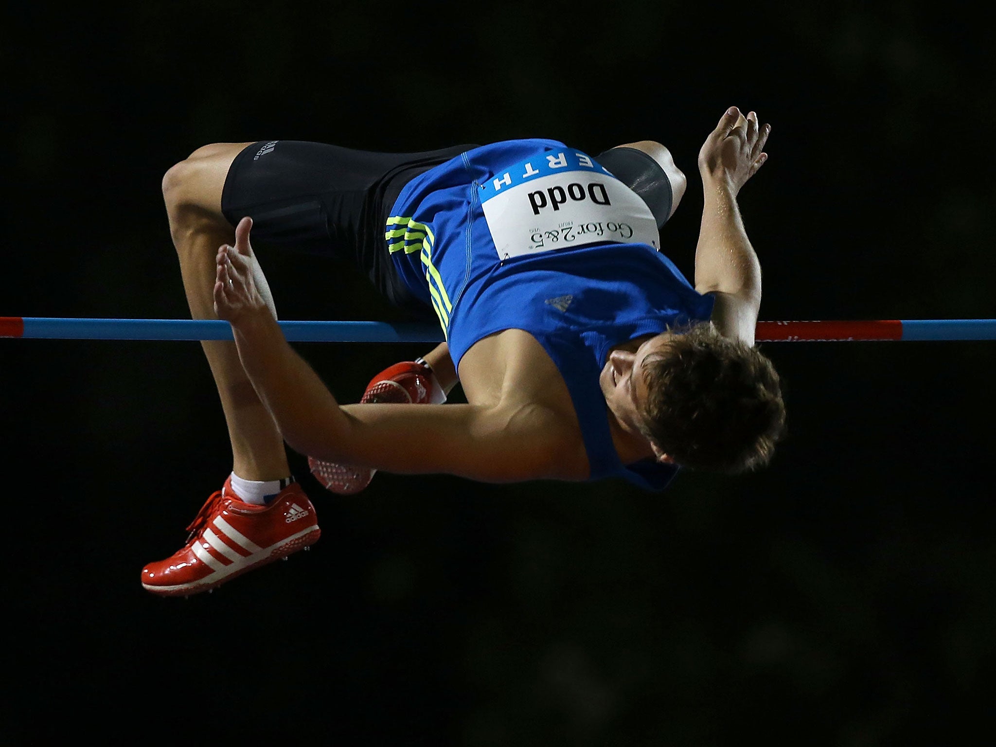 Chris Dodd is ranked as the fourth-best male high jumper in Australia and was training for the Olympics