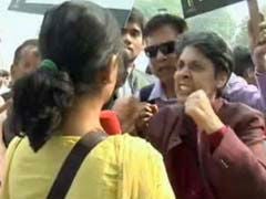 Bhairavi Singh of NDTV said she was heckled