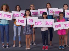 Young girls are stunned by gender inequality truths in 2015