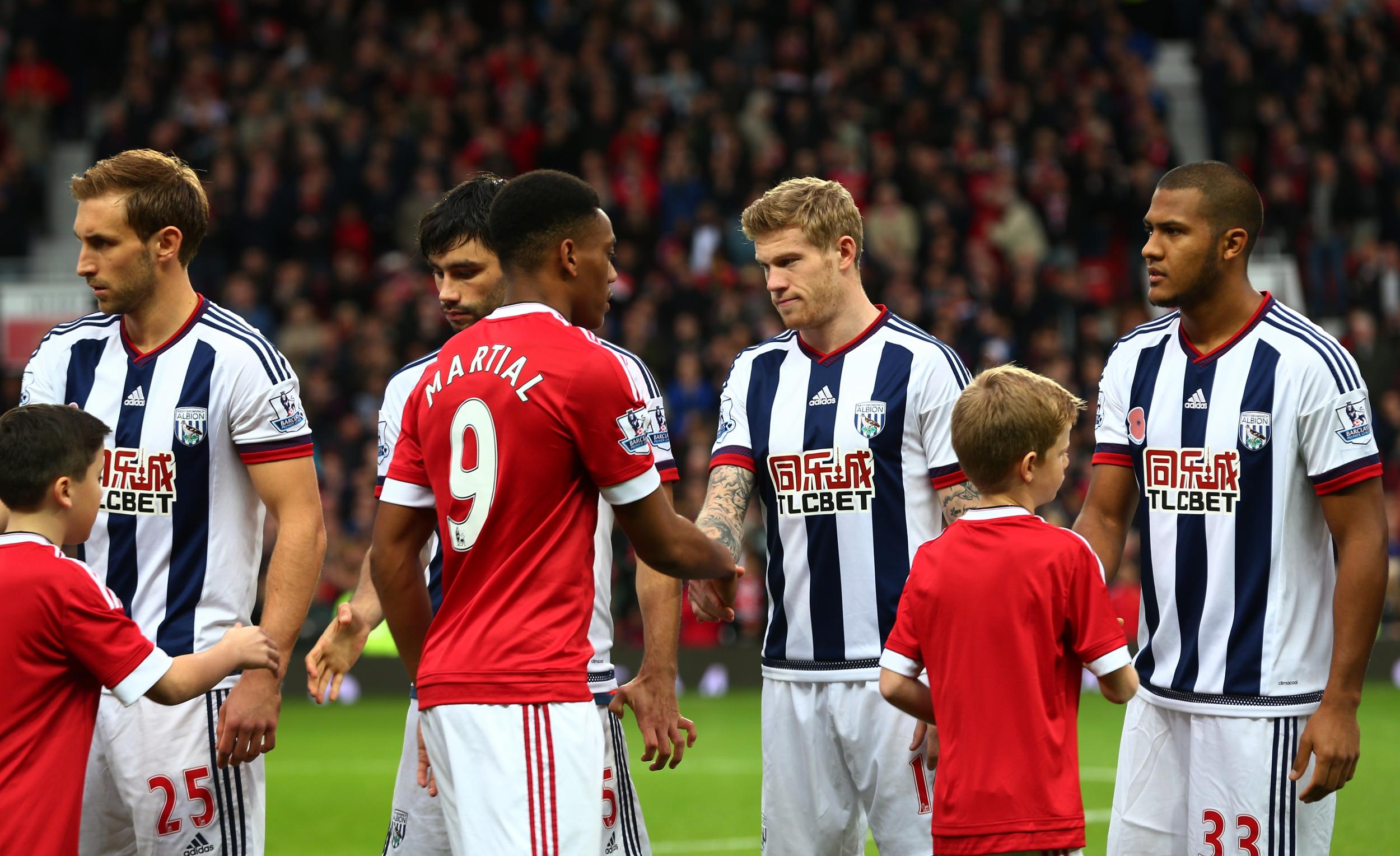 James McClean before the match at Old Trafford