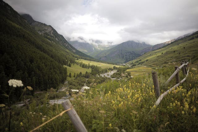 The Varaita Valley, in the region of Piedmont