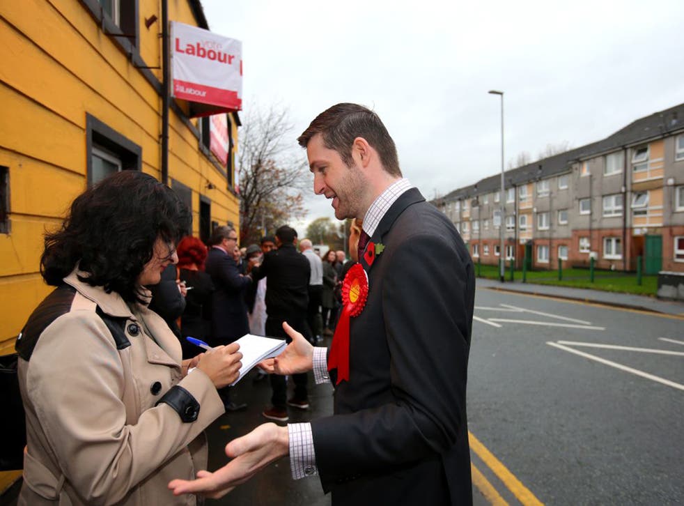 Jim McMahon, Labour’s candidate in the Oldham West and Royton