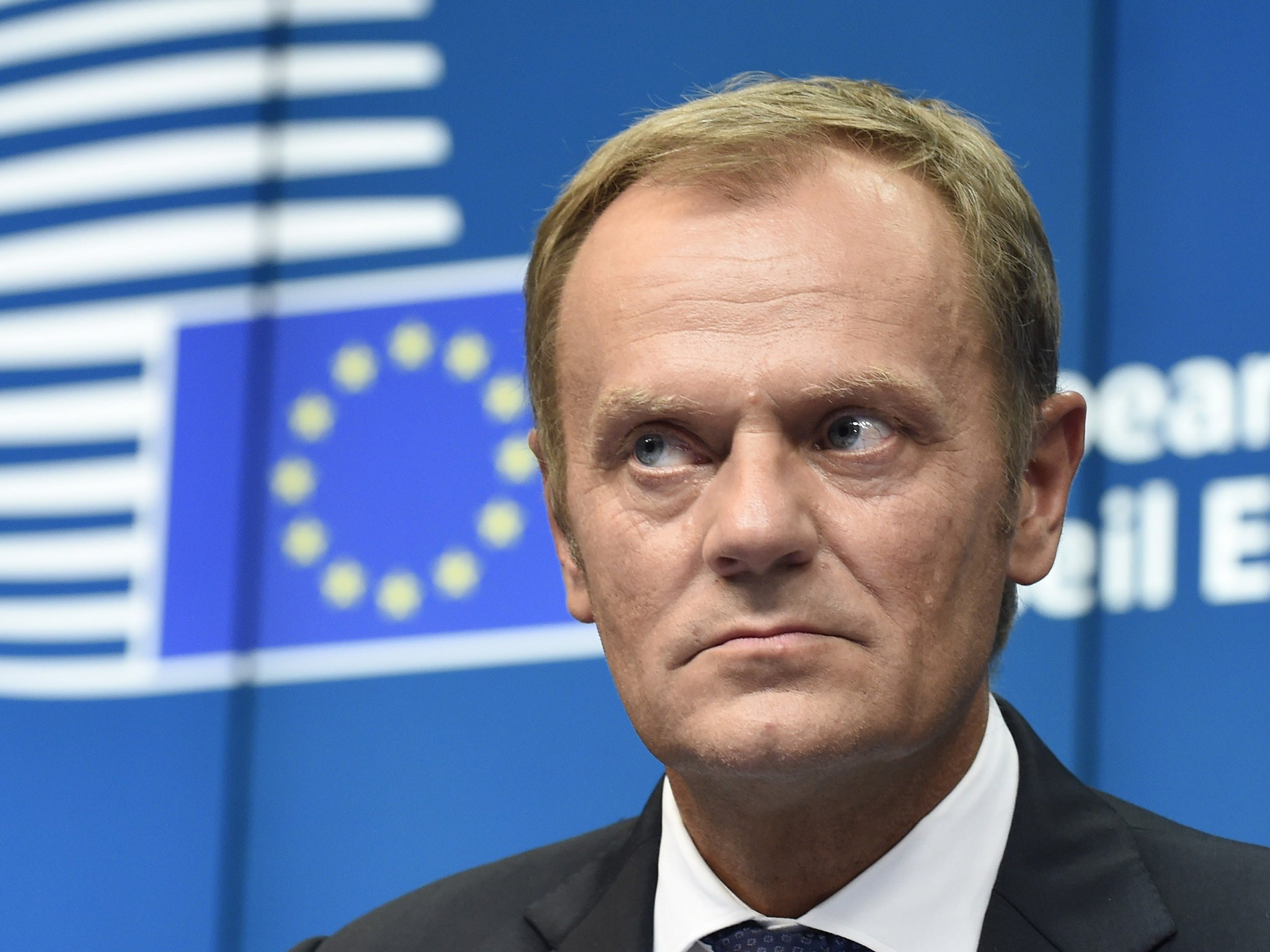 European Council president, Donald Tusk