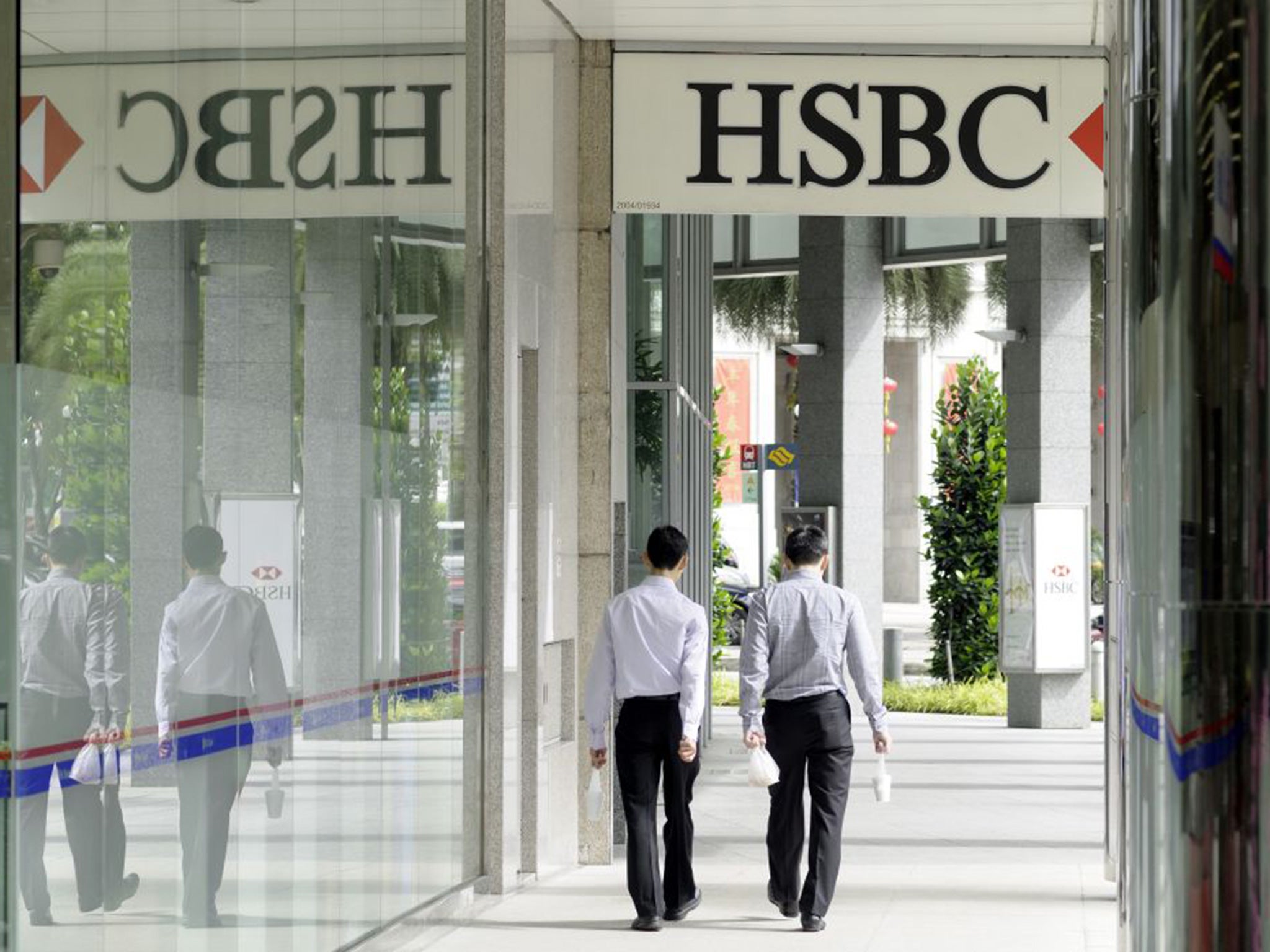 HSBC is imposing a hiring and pay freeze across the bank