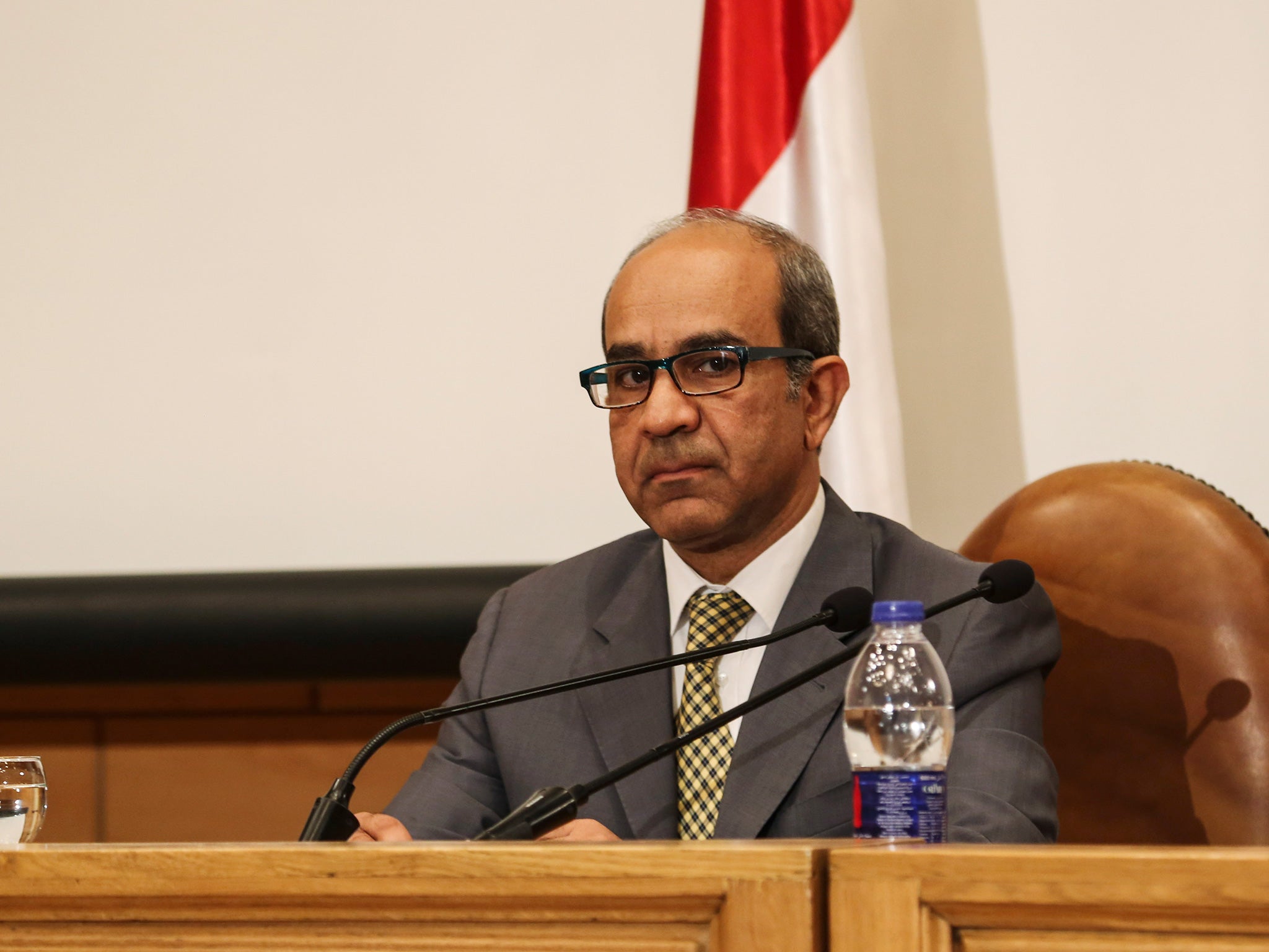Ayman el-Muqadem, the head of the investigation team on the crash