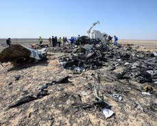 Egyptian officials '90 per cent sure' plane crash was caused by bomb