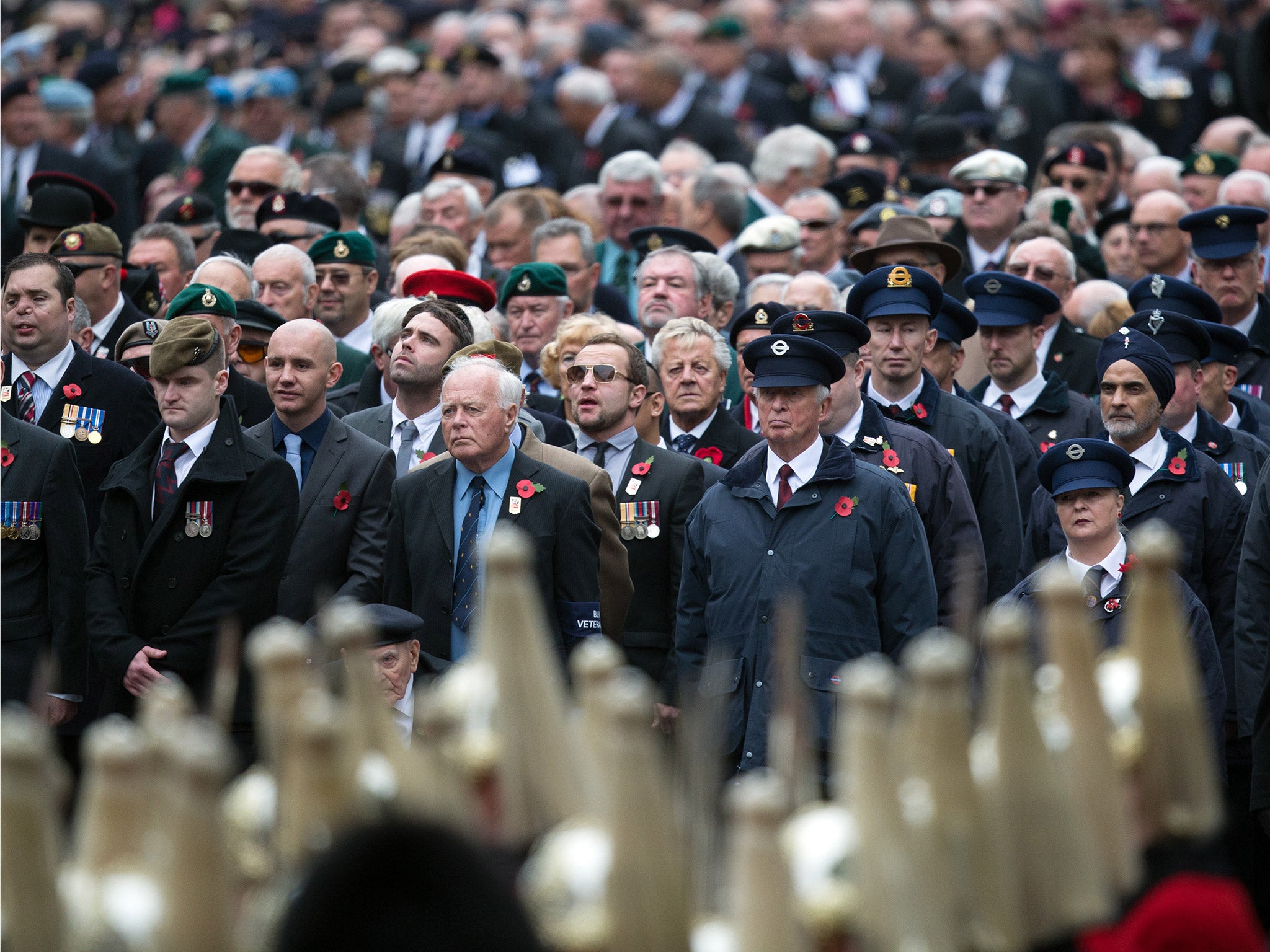 Veterans march Getty Images