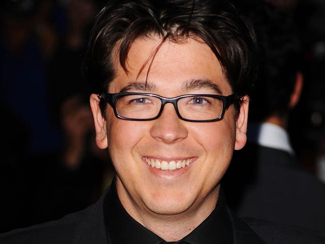 Michael McIntyre said it was "touch and go" whether he would be able to perform