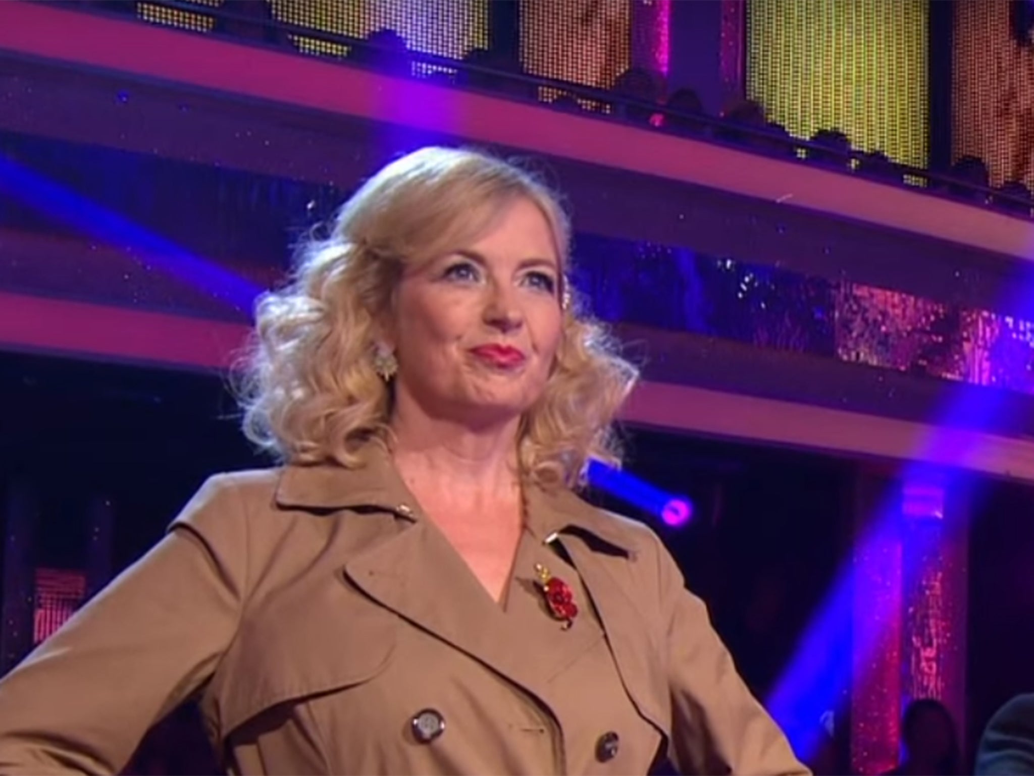Carol Kirkwood on Strictly Come Dancing