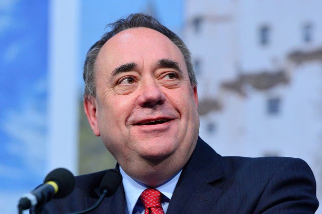 Former SNP First Minister Alex Salmond