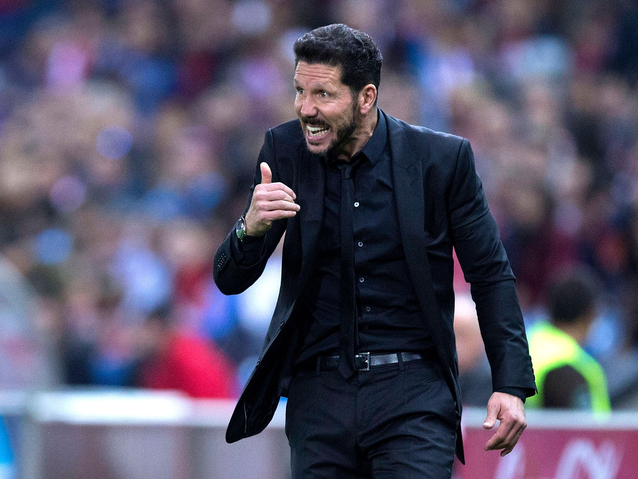 Atletico Madrid head coach Diego Simeone has been linked with a move to Chelsea