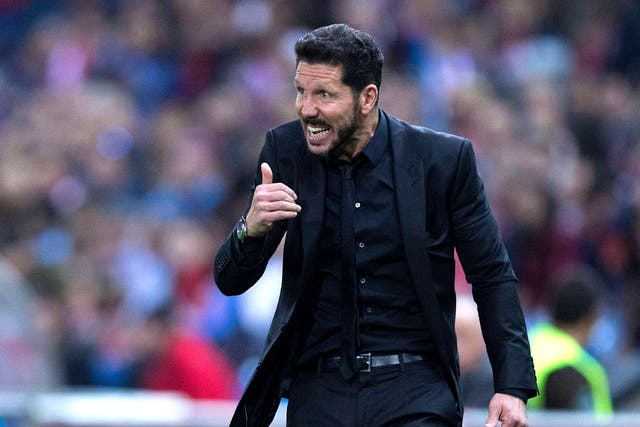 Atletico Madrid head coach Diego Simeone has been linked with a move to Chelsea