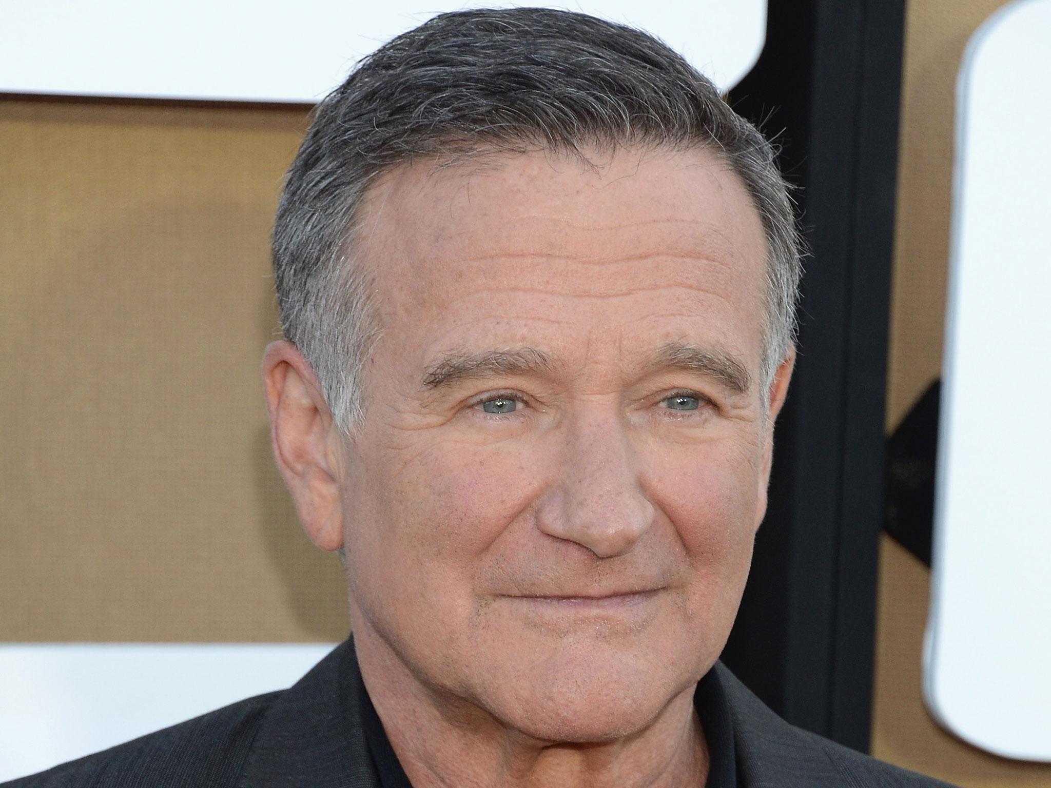 Robin Williams, who died in August 2014