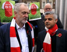 Jeremy Corbyn standing for London mayor would help Tories defeat Sadiq Khan, poll shows