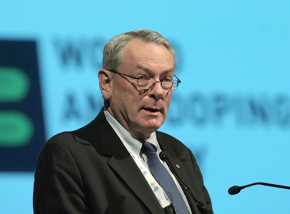 Former World Anti-Doping Agency president Dick Pound