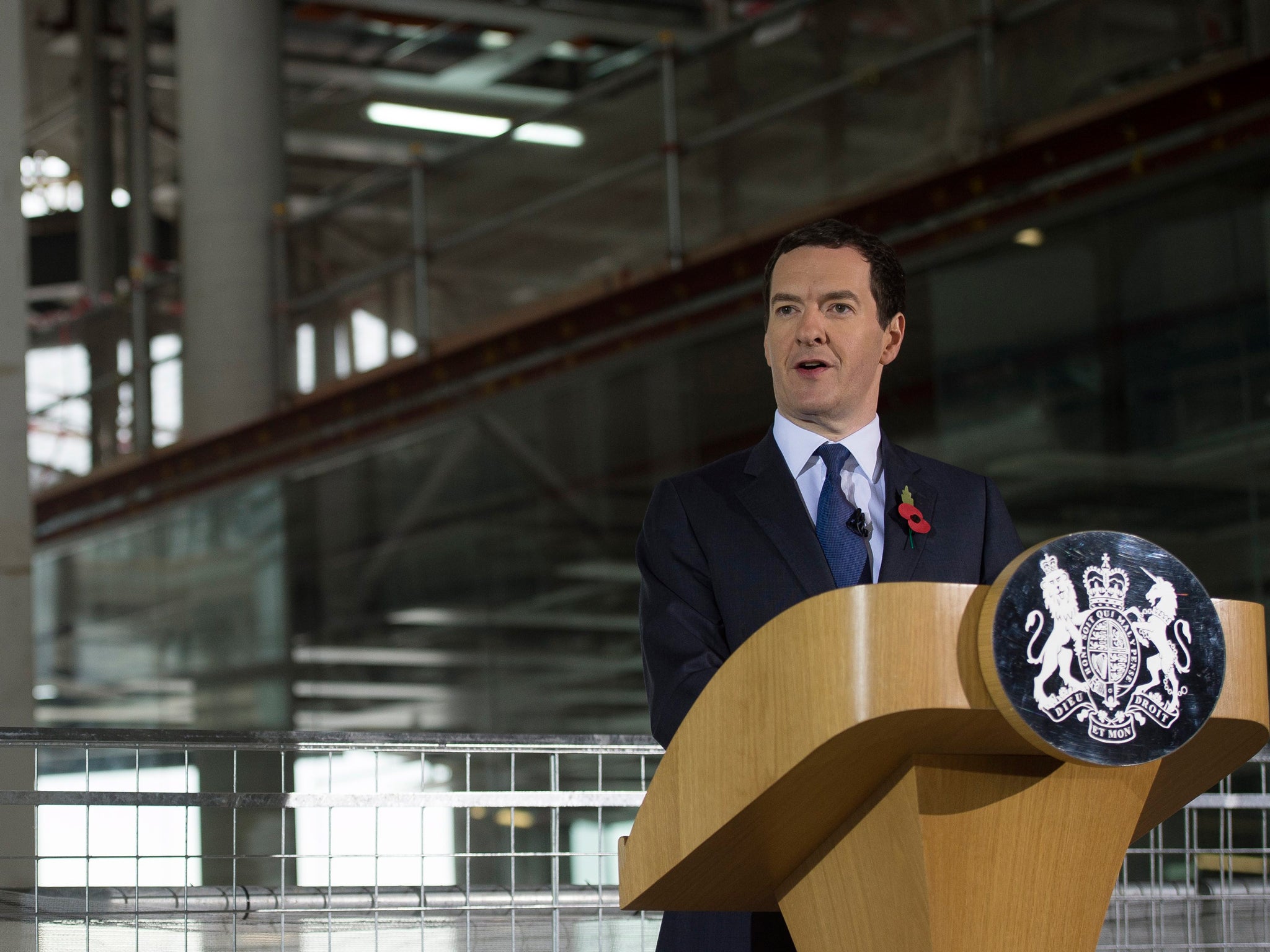 George Osborne said the large salaries showed the scope that remains for savings