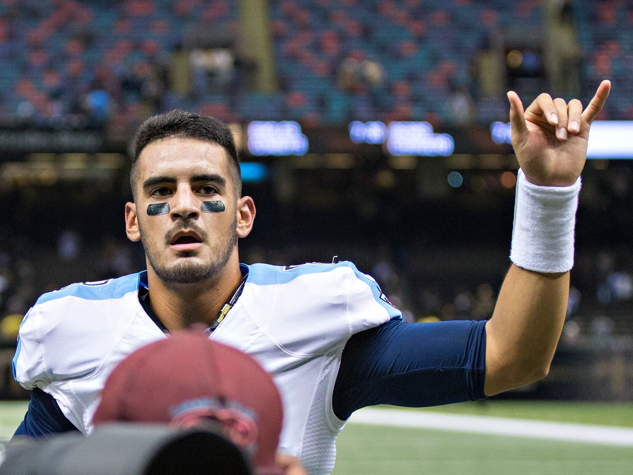 Tennessee Titans quarterback Marcus Mariota returned from injury in the victory over New Orleans Saints