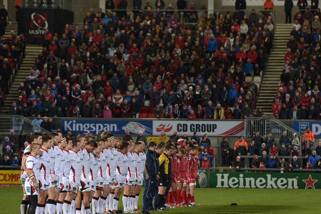 Ulster Rugby have been criticised for not wearing a poppy on their shirts