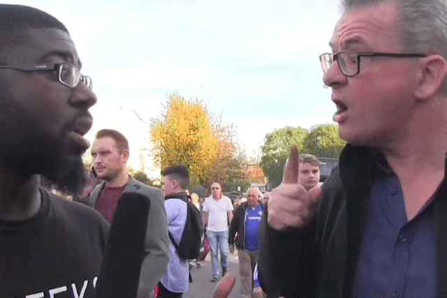 Clive O'Connell, a life-long Chelsea fan, was filmed on camera ranting against Liverpool fans