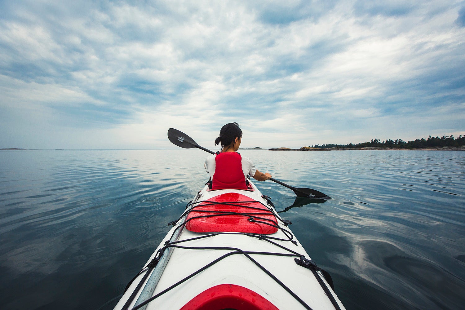 Kayaking on Georgian Bay