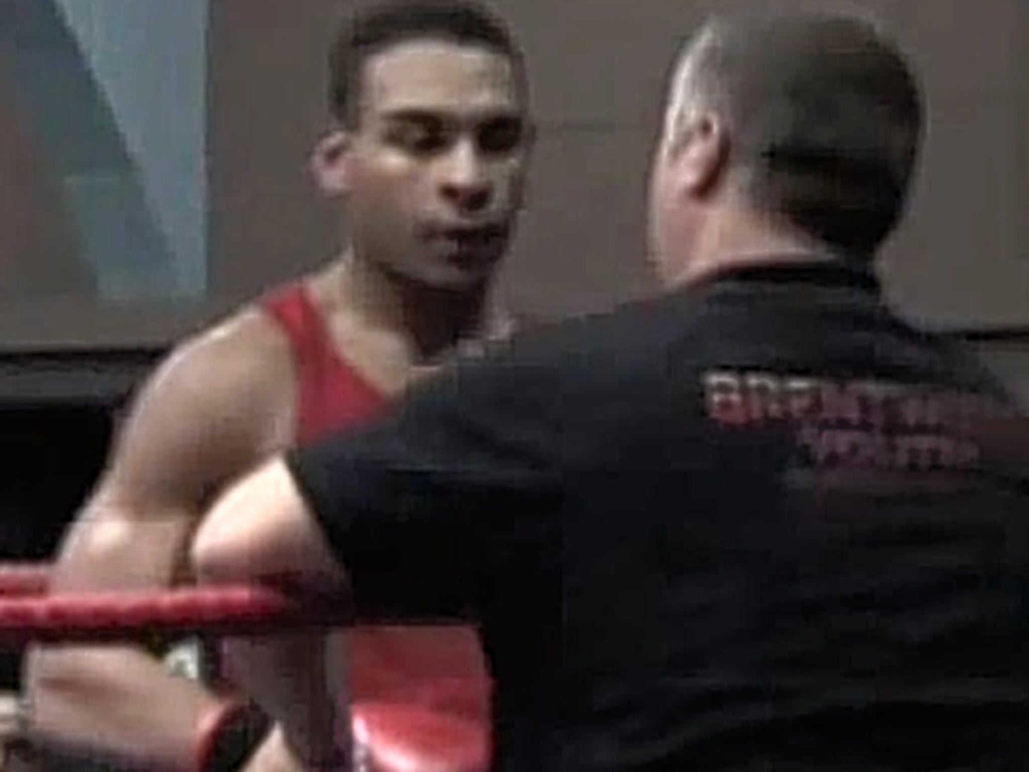 Franklin Bruno in the ring for his winning debut at East Ham Social Club last Friday