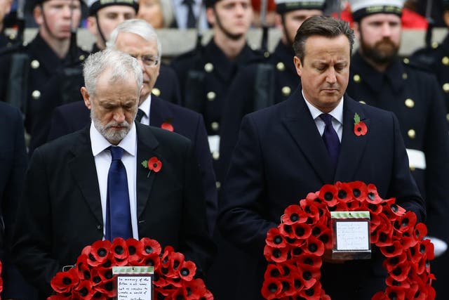 Jeremy Corbyn accused General Sir Nicholas Houghton of 'breaching' the neutrality of the Armed Forces