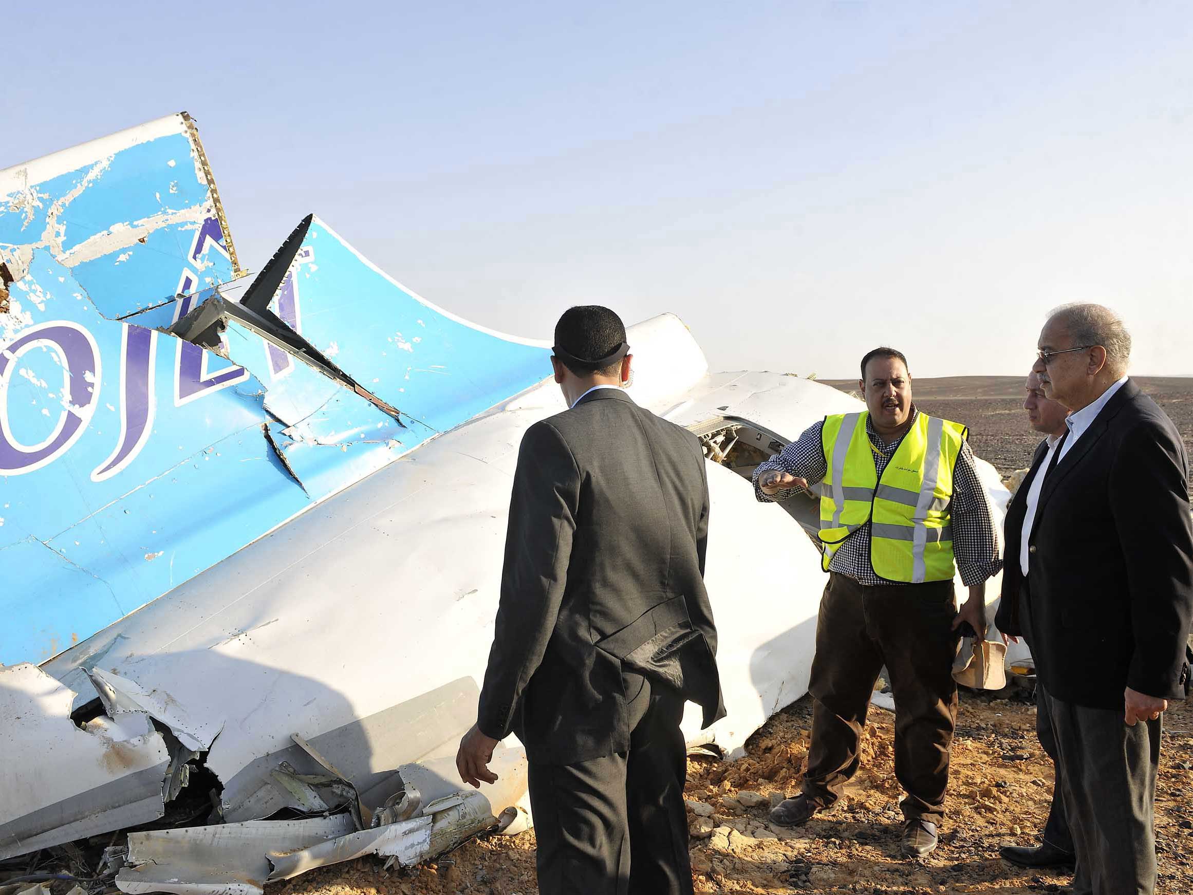Isis claimed it was behind the plane crash that killed all 224 people on board
