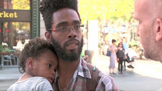 Homeless dad receives over $30,000 after viral video goes online