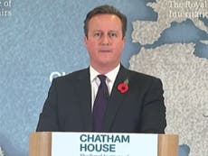 There will be no second EU vote, says Cameron