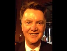 Watch Van Gaal do hilarious Irish accent for Manchester United fan