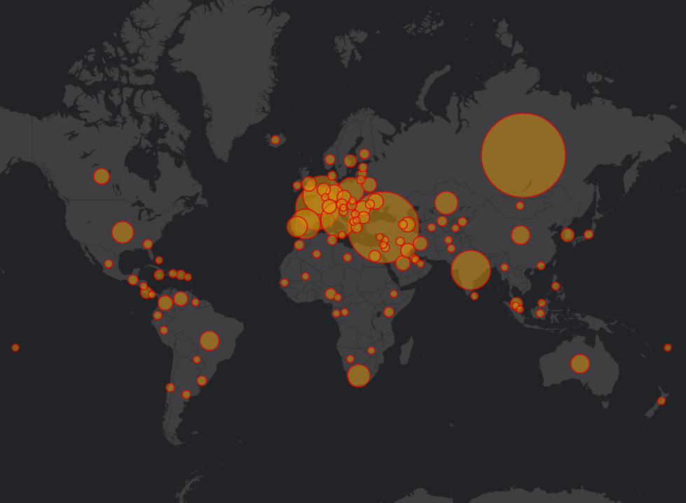 A map that reveals the worst offenders for doping in sport in 2013
