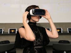 Samsung's virtual reality headset goes on sale