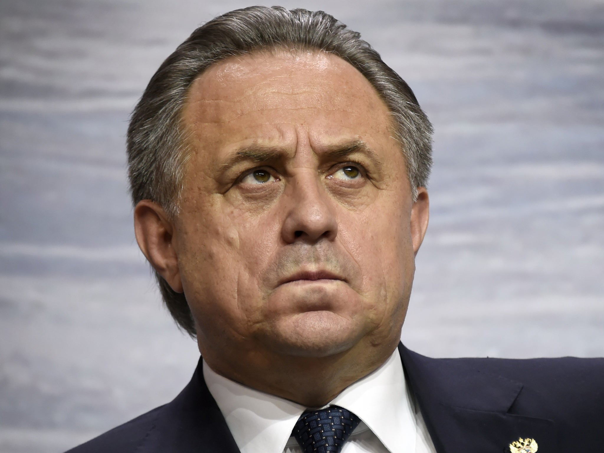 Russia's minister of sport Vitaly Mutko