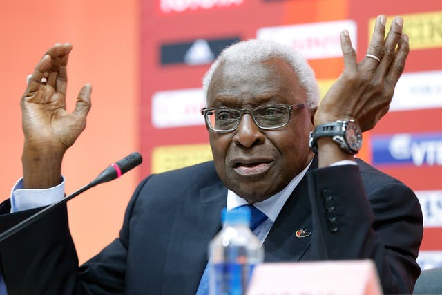 Former IAAF president Lamine Diack