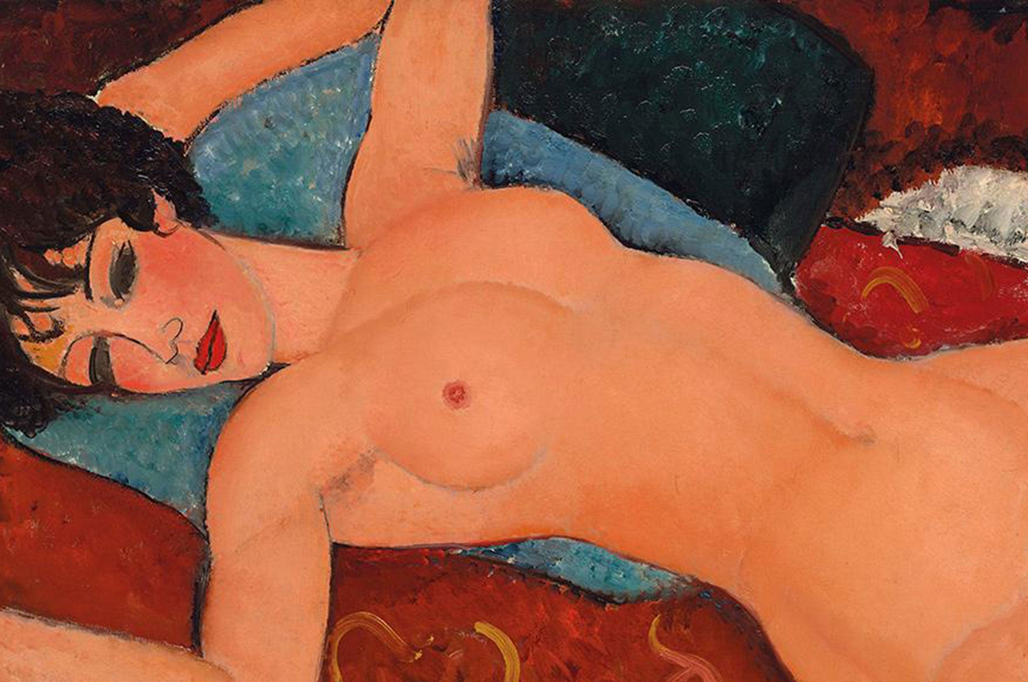 Reclinding Nude by Modigliani