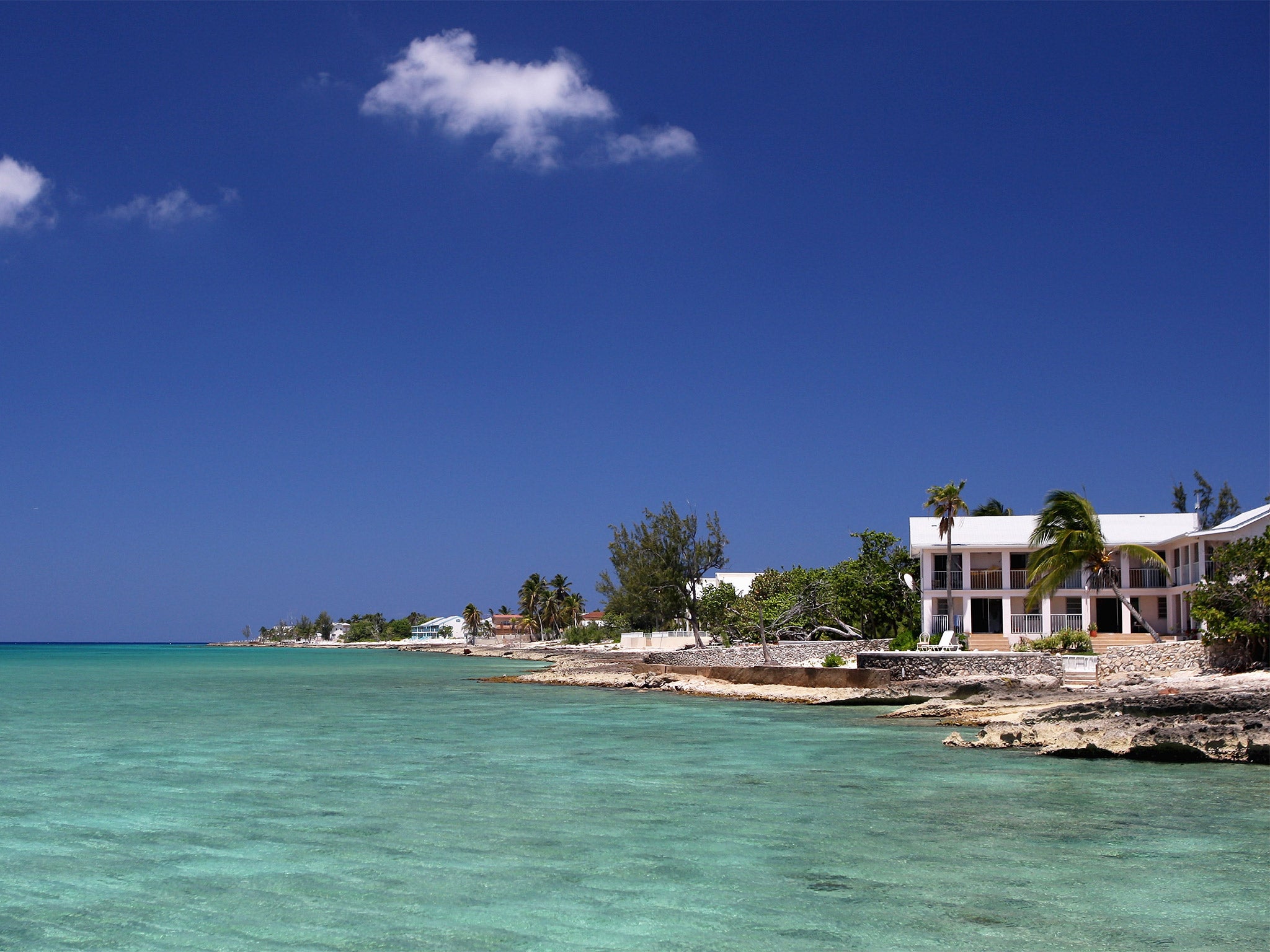 Camana Bay, a scuba-diving paradise for the rich and famous in the Cayman Islands
