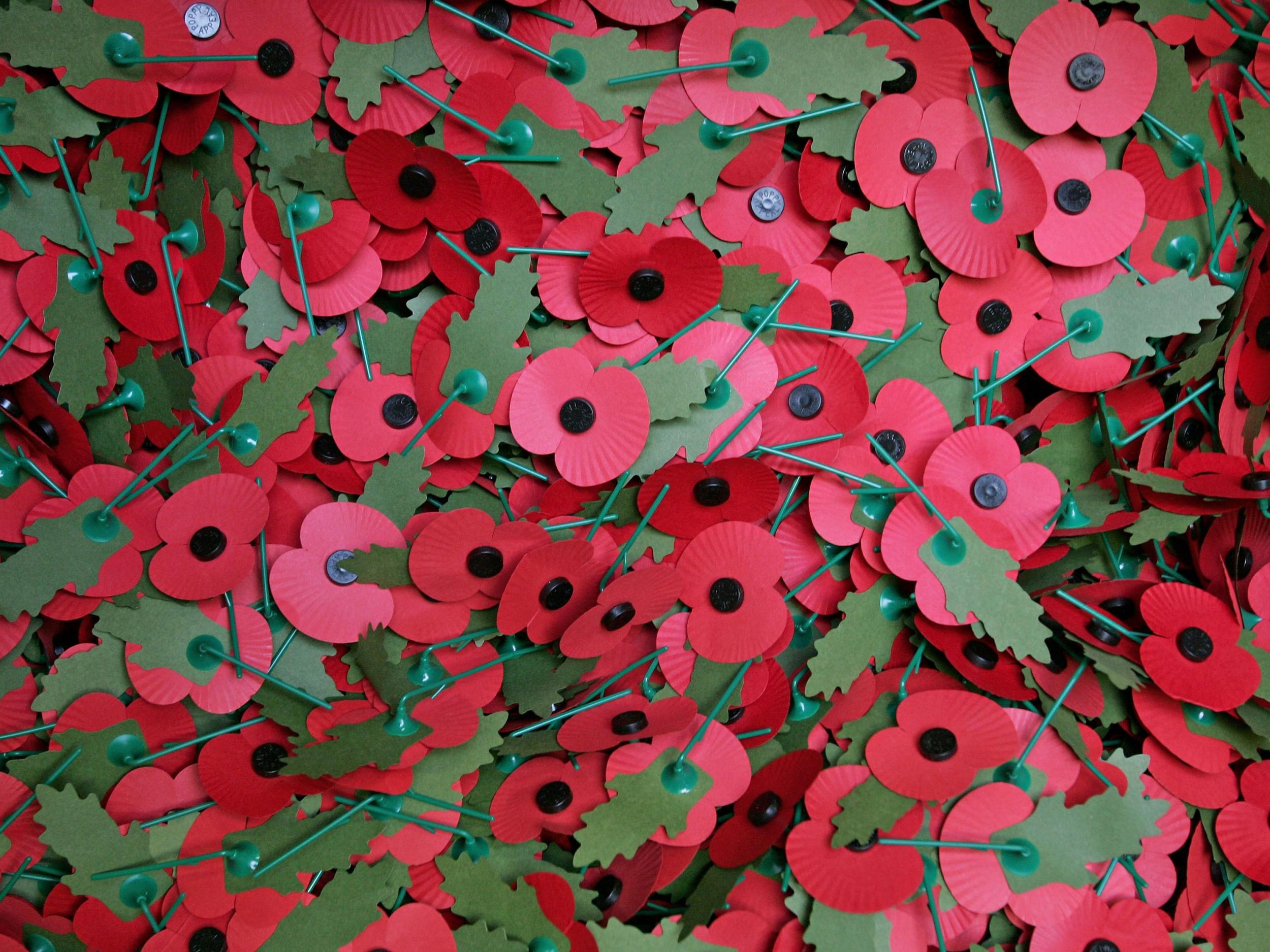 The poppy was first used a symbol to remember fallen soldiers in the poem In Flanders Fields by John McCrae