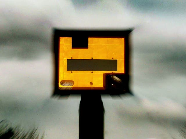 The camera was spotted acting strangely by a pedestrian in Barrow-in-Furness