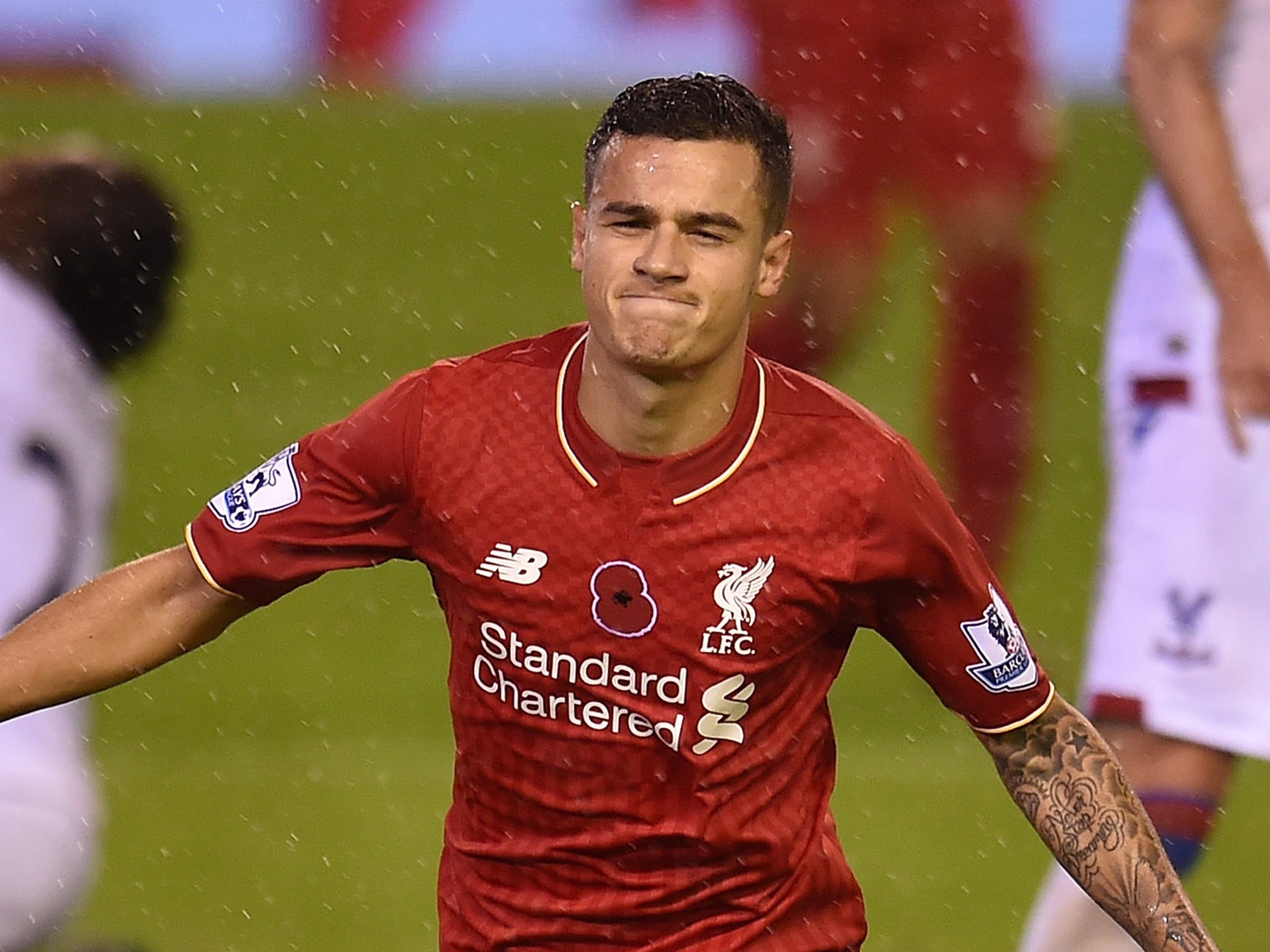 Liverpool playmaker Philippe Coutinho
