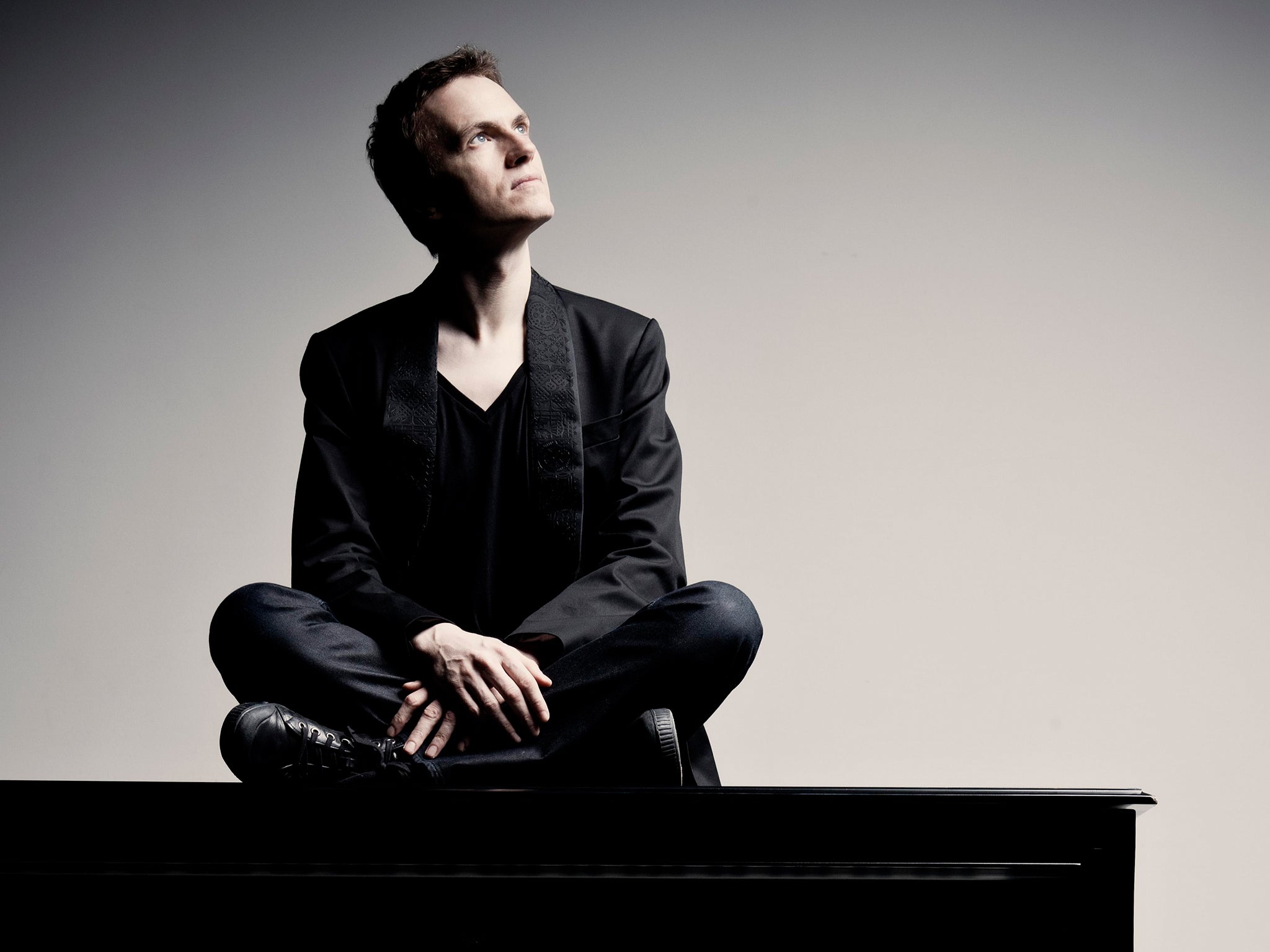 The young French pianist Alexandre Tharaud