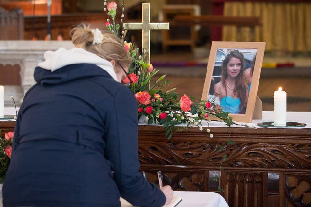 Becky Watts, 16, had endured 19 knife wounds, some inflicted after her death