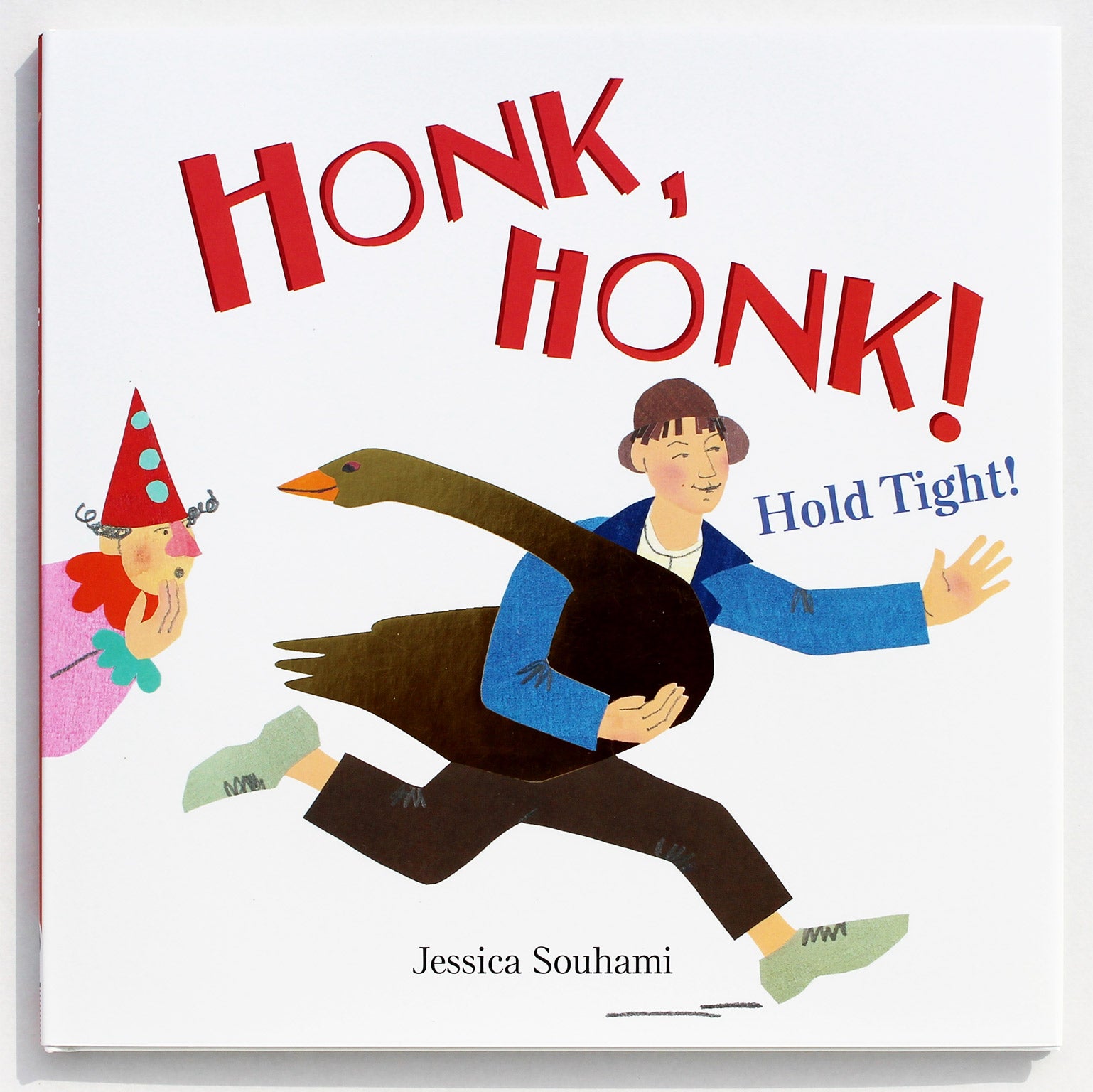 Jessica Souhami's new book, 'Honk, Honk! Hold Tight!'