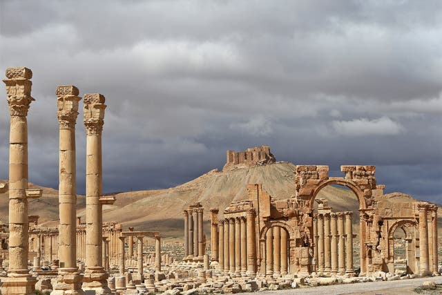 Syria’s ancient oasis city of Palmyra is being gradually destroyed by Isis